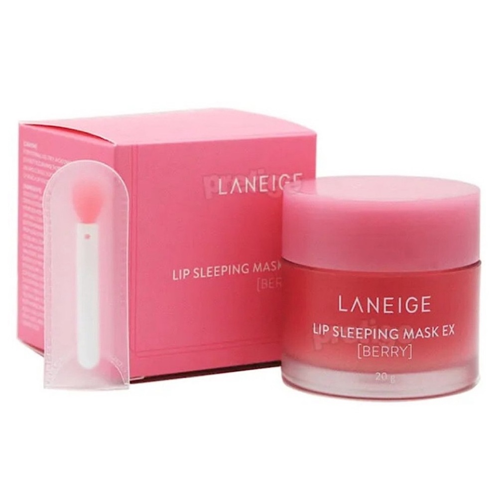 LANEIGE Lip Sleeping Mask EX in Pink Berry, .68 oz Full Size, NWT